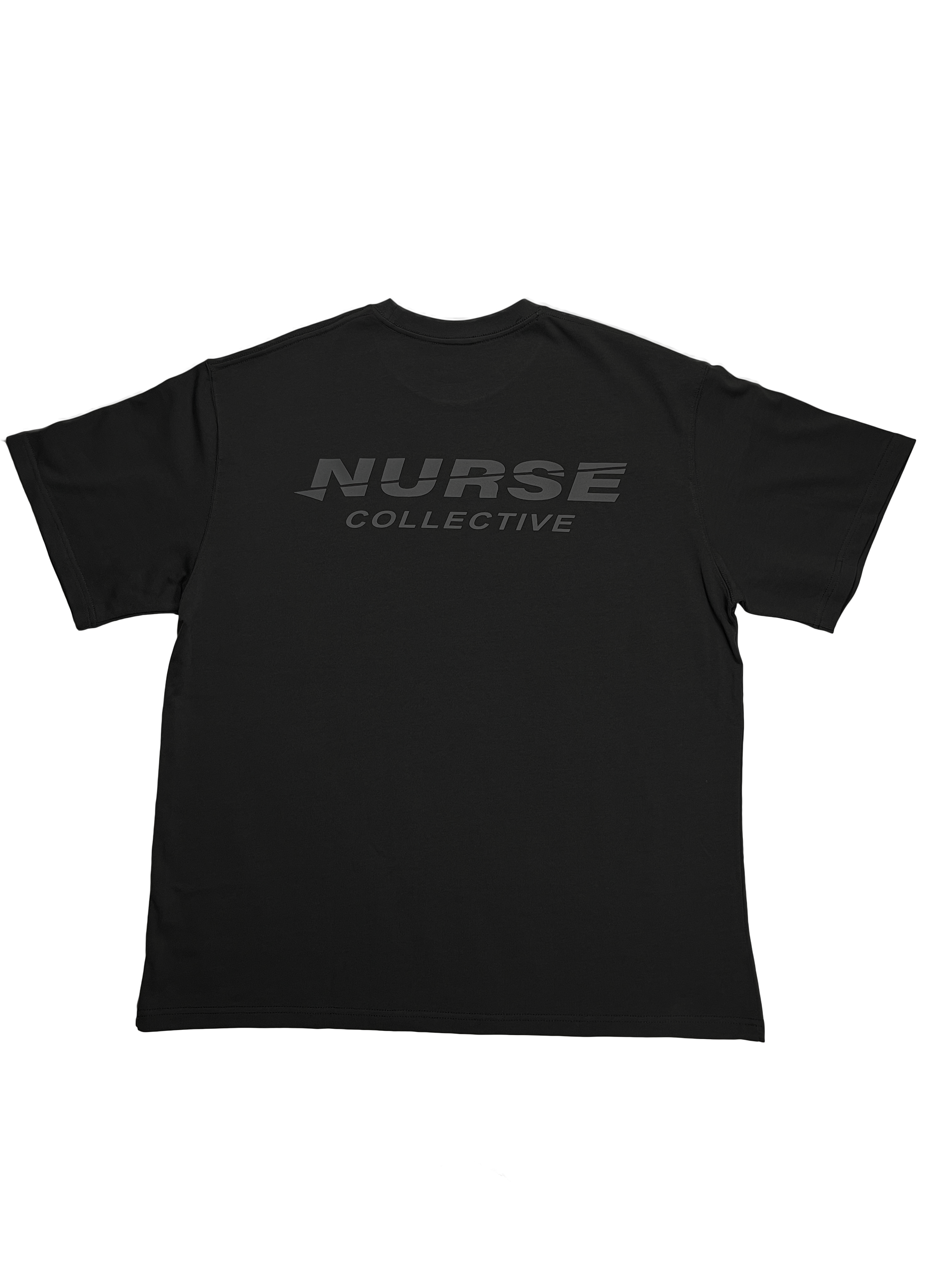 Nurse Collective "Black" Oversized Tee